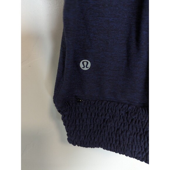 Lululemon Lead the Pack Hoodie Womens Size 10 Blue Sweater Athleisure Activewear - Picture 11 of 15